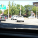 Sorry for the blurry screencap. But the right side of the car was 25% in the right lane in this photo.